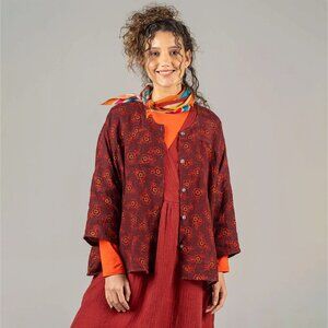 Woven “Bodil” blouse in linen - New